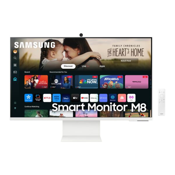 MONITOR SAMSUNG 4K SERIE M8 M80D CAMARA SLIMFIT 32"